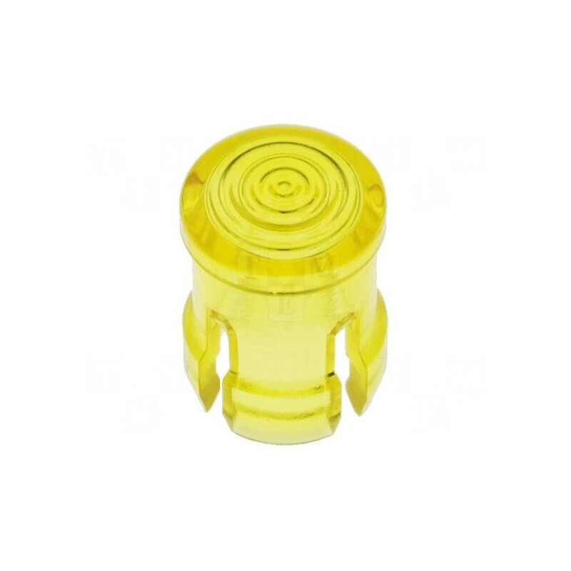 Lentilă LED Rotundă Galbenă 3mm | Electronic-mag.ro | Componente Electronice