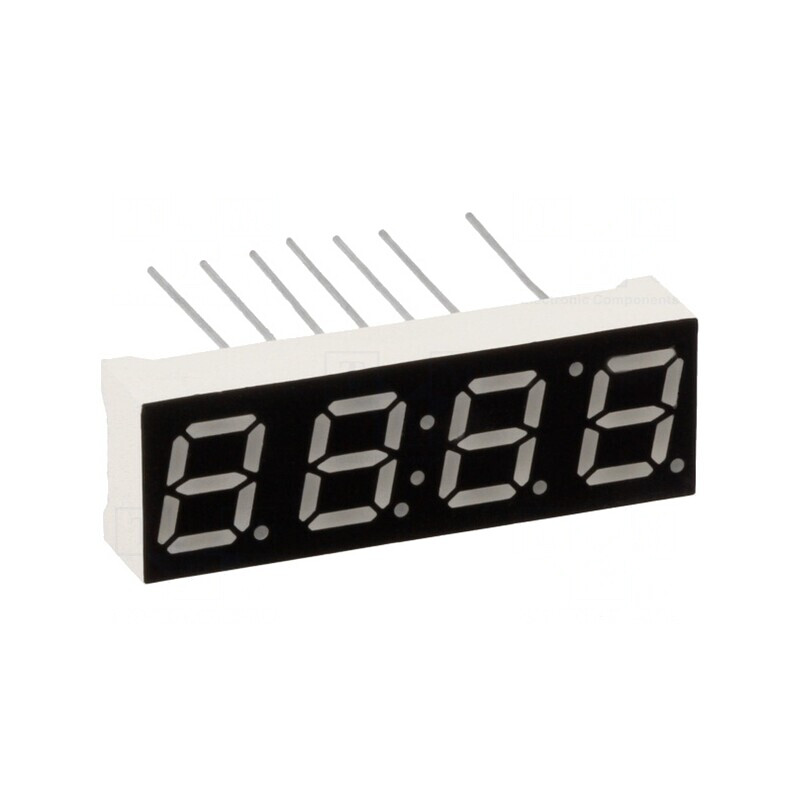 Afișaj LED 7 Segmente 7,11mm 4 Digite Roșu | Electronic-mag.ro | Componente Electronice Afișaj LED 7 Segmente 7,11mm 4 Digite Roșu | Electronic-mag.ro | Componente Electronice