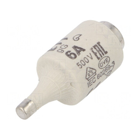 Siguranță Ceramică gG 6A 500V | Electronic-mag.ro | Componente Electronice