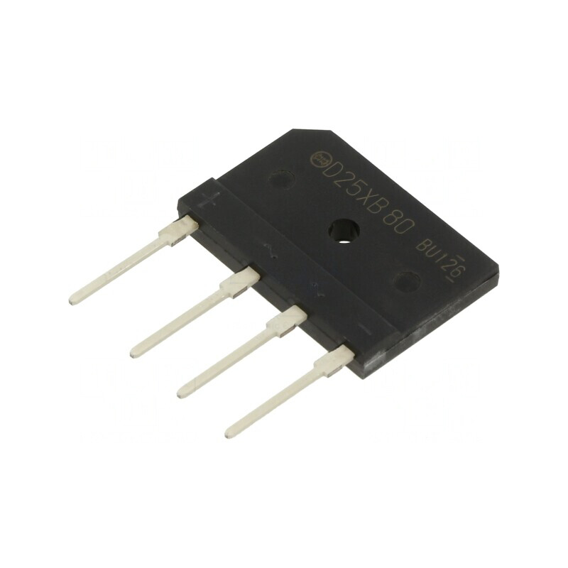 Punte Redresoare Monofazată 800V 25A 350A | Electronic-mag.ro | Componente Electronice
