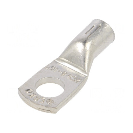 Inelar Tubular Crimpat M8 16mm2 pentru Cablu Cositorit | Electronic-mag.ro | Componente Electronice
