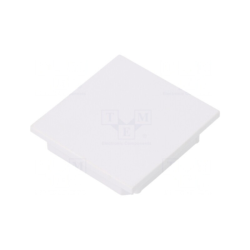 Obturator Alb pentru Profil LED, 2 Bucăți, ABS | Electronic-mag.ro | Componente Electronice