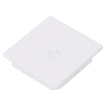 Obturator Alb pentru Profil LED, 2 Bucăți, ABS | Electronic-mag.ro | Componente Electronice