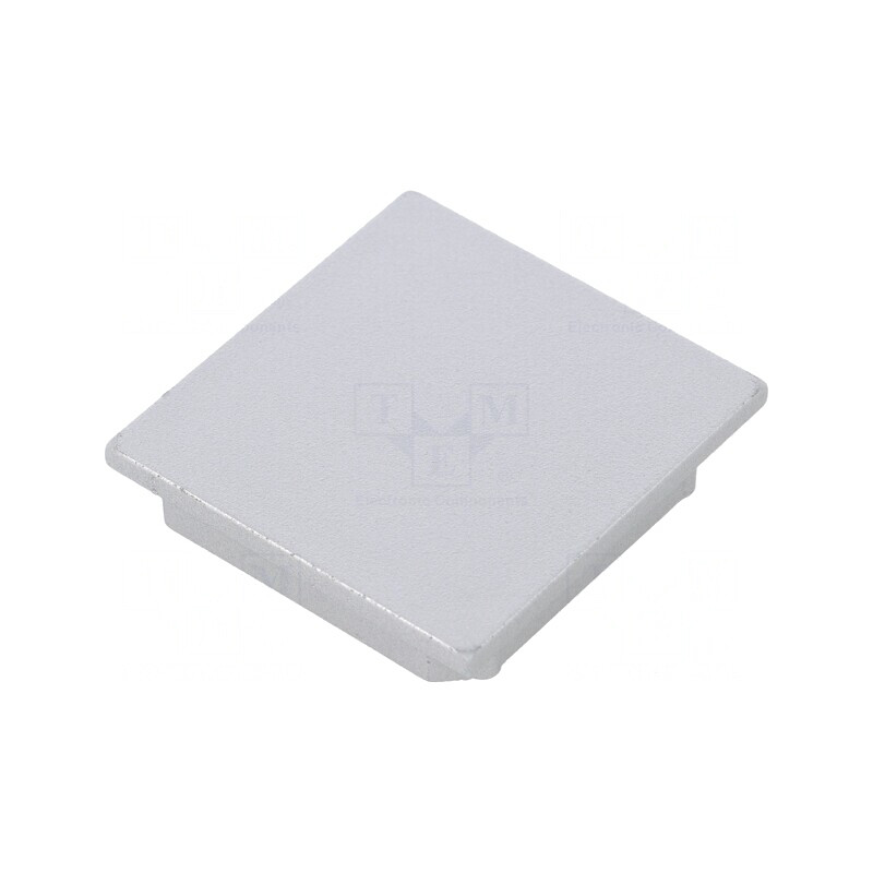 Obturator LED Profile Argintiu 2 Bucăți ABS | Electronic-mag.ro | Componente Electronice
