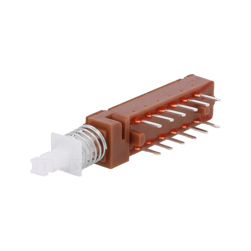 Comutator cu Apăsare 2 Poz 0.5A/100VAC 1A/25VDC | Electronic-mag.ro | Componente Electronice