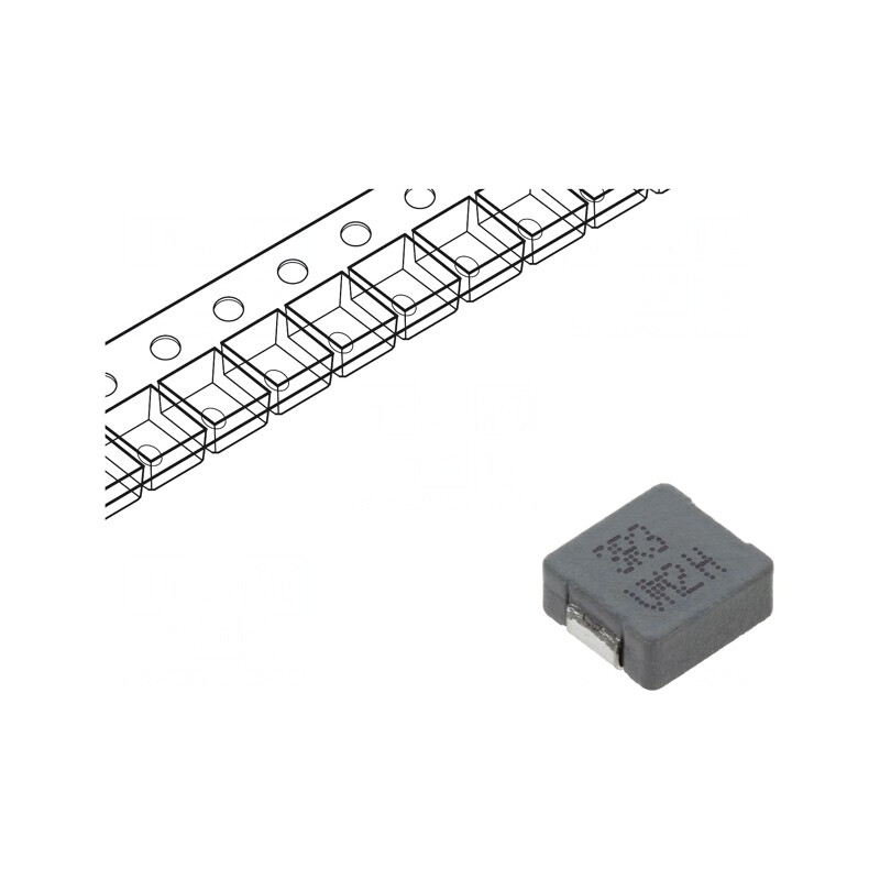 Inductor SMD 3,3uH 6A 28mΩ ±20% | Electronic-mag.ro | Componente Electronice