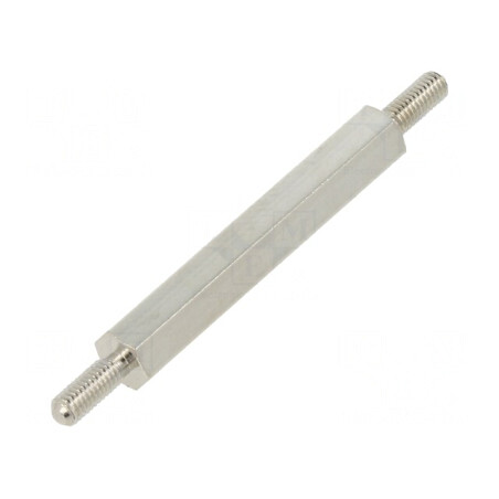 Piuliţă-distanţieră hexagonală filetată 60mm M3 | Electronic-mag.ro | Componente Electronice