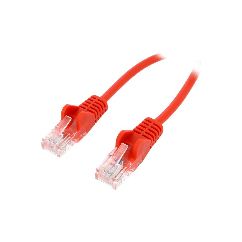 Patch Cord UTP Cat6 Roșu 0.25m | Electronic-mag.ro | Componente Electronice