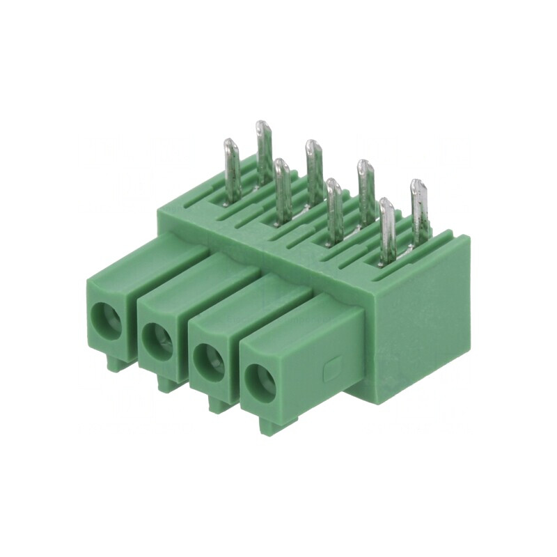Regletă de conexiuni deconectabilă 3,5mm 4 piste mamă | Electronic-mag.ro | Componente Electronice