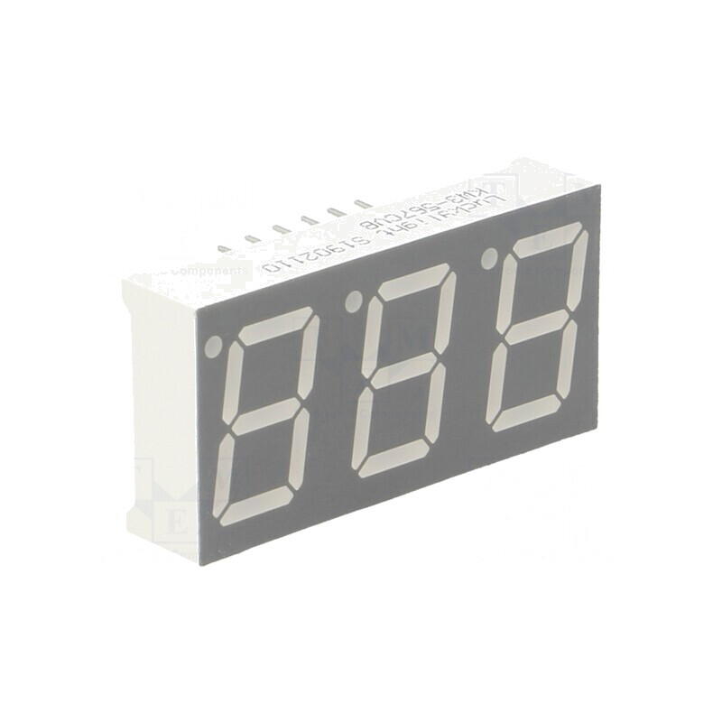 Afișaj LED 7 Segmente 14,2mm 3 Roșu Catod | Electronic-mag.ro | Componente Electronice Afișaj LED 7 Segmente 14,2mm 3 Roșu Catod | Electronic-mag.ro | Componente Electronice