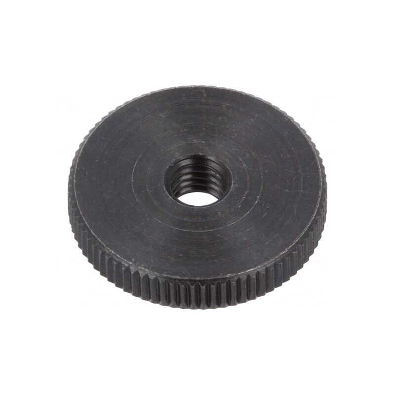 Buton reglare oțel 20mm M5 DIN 467 | Electronic-mag.ro | Componente Electronice