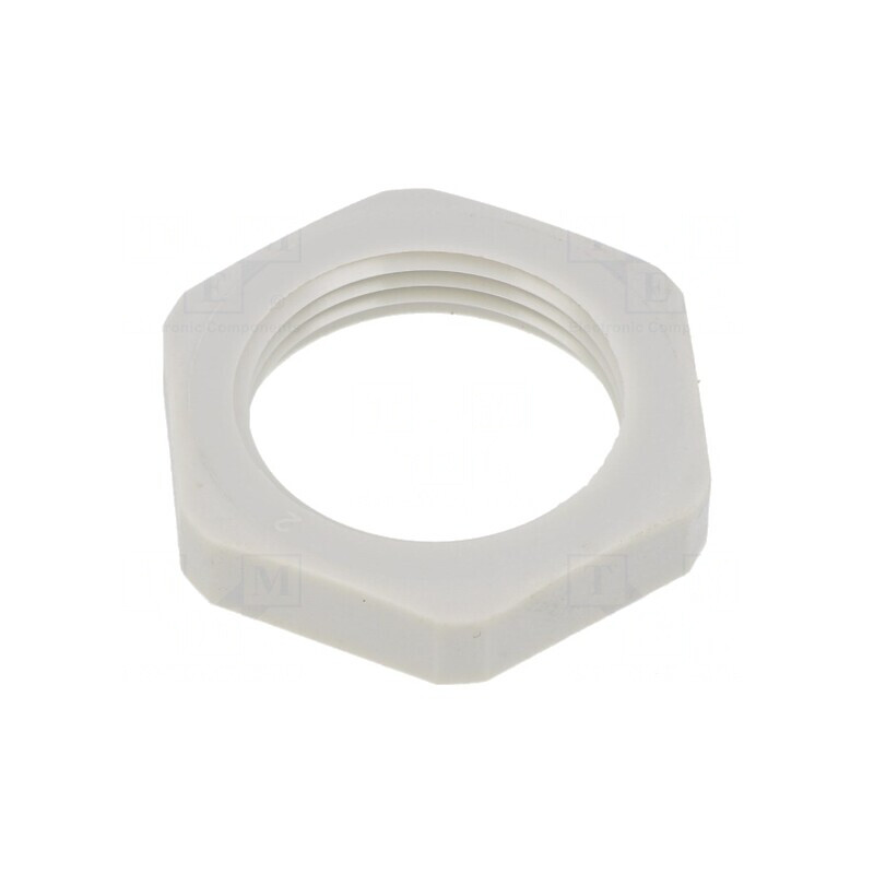 Piuliţă PG Poliamidă Gri 30mm | Electronic-mag.ro | Componente Electronice