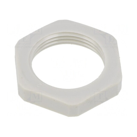 Piuliţă PG Poliamidă Gri 30mm | Electronic-mag.ro | Componente Electronice