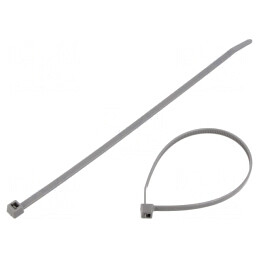 Colier de strângere poliamidă 200mm 4,6mm gri | Electronic-mag.ro | Componente Electronice