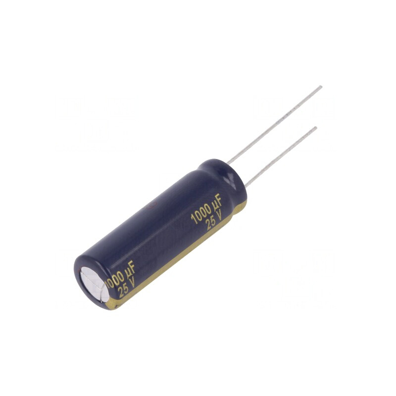 Condensator Electrolitic Low ESR 1000uF 25V 10x30mm | Electronic-mag.ro | Componente Electronice