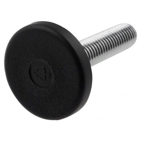 Picioruș Rigid Tehnopolimer PA 40mm M8 2500N | Electronic-mag.ro | Componente Electronice