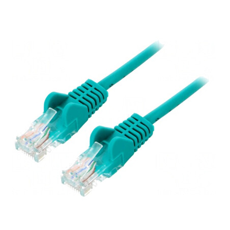 Cablu Patch UTP Cat5e Cupru PVC Verde 0.5m | Electronic-mag.ro | Componente Electronice