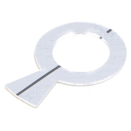 Indicator Autoadeziv Aluminiu 16mm | Electronic-mag.ro | Componente Electronice