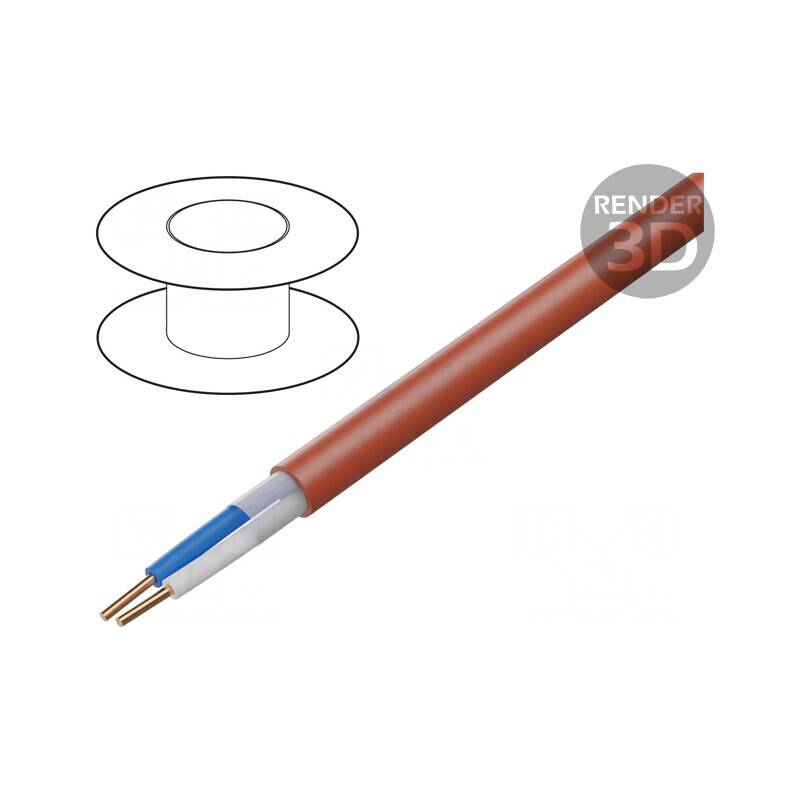 Cablu de Control HTKSH 1x2x1mm LSZH Cu | Electronic-mag.ro | Componente Electronice