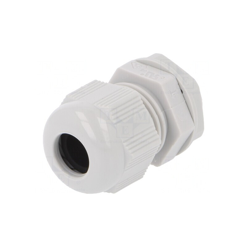Garnitură de Etanșare M16 IP68 Poliamidă Gri Deschis | Electronic-mag.ro | Componente Electronice