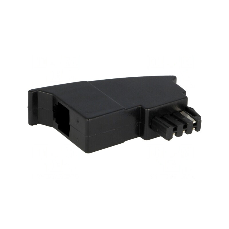 Adaptor RJ11 Soclu la Mufă F TAE | Electronic-mag.ro | Componente Electronice