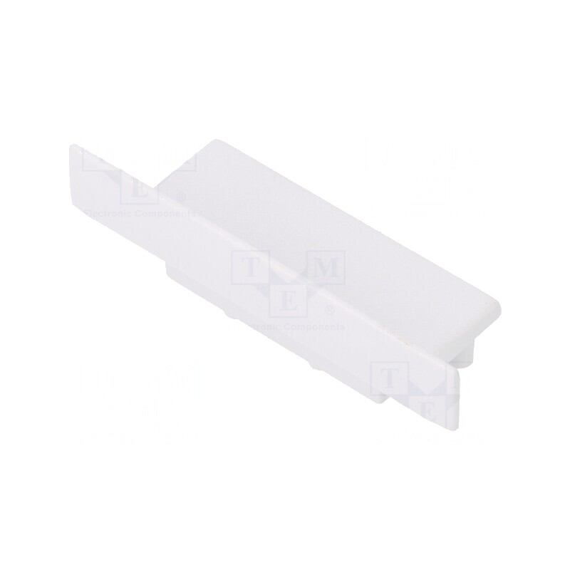 Obturator Alb pentru Profile LED, 2 Bucăți, ABS VARIO30-06 | Electronic-mag.ro | Componente Electronice