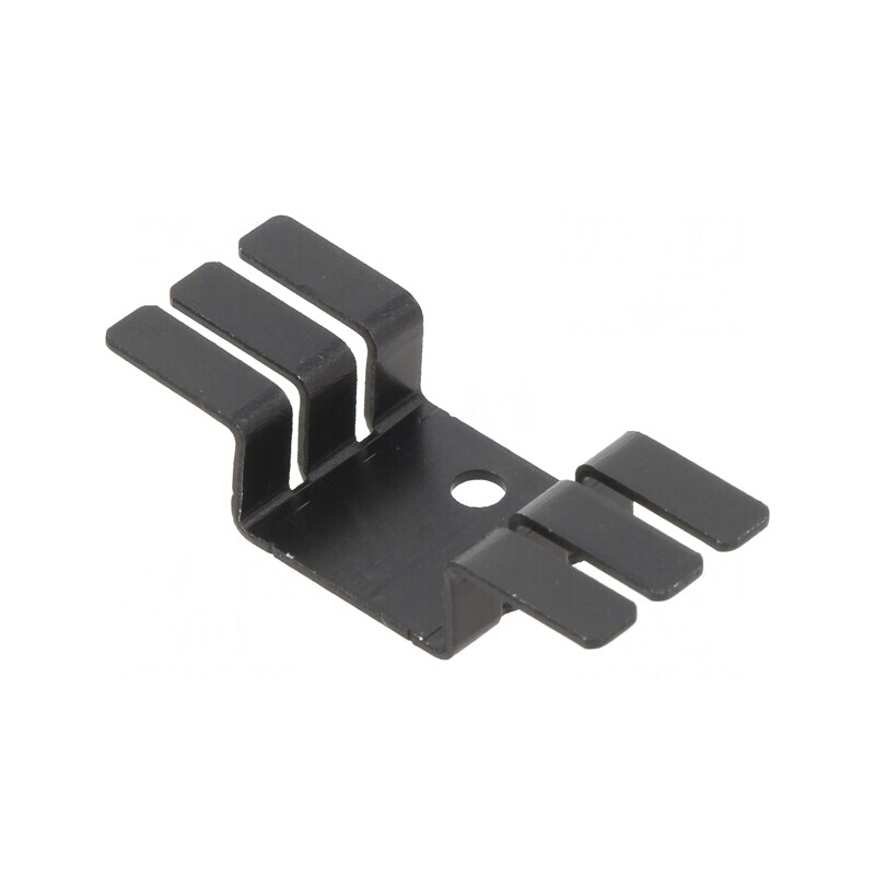 Radiator Negru Extrudat U TO202/TO220 17.7mm x 44.5mm | Electronic-mag.ro | Componente Electronice