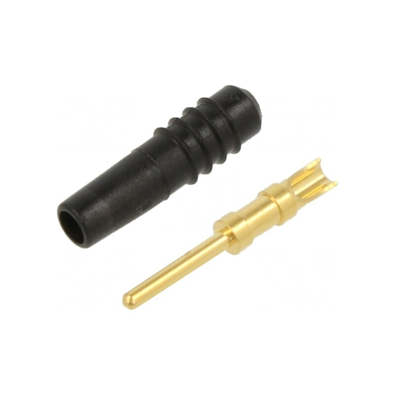 Conector banană 1mm negru 60VDC 6A lipire | Electronic-mag.ro | Componente Electronice Conector banană 1mm negru 60VDC 6A lipire | Electronic-mag.ro | Componente Electronice