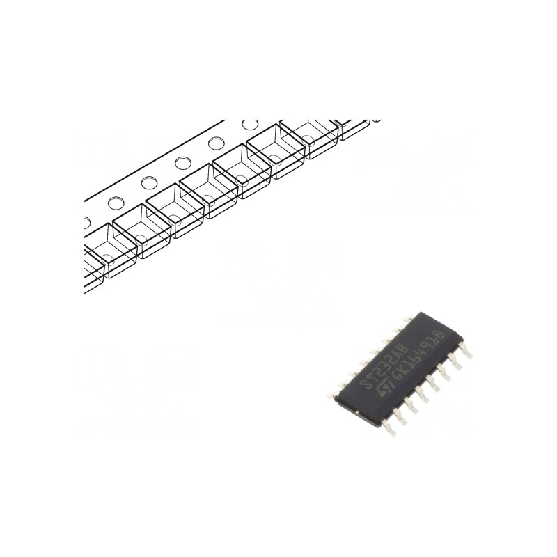 Interfață RS232 400kbps SO16 5VDC | Electronic-mag.ro | Componente Electronice
