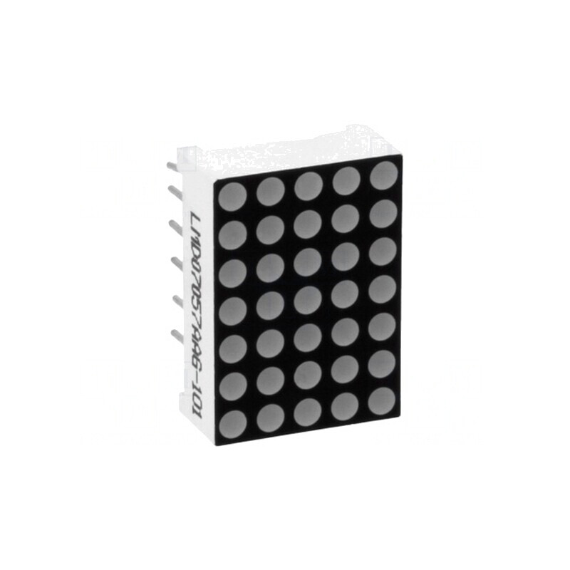 Afișaj LED Matrice 5x7 Roșie 17.8x12.7mm | Electronic-mag.ro | Componente Electronice Afișaj LED Matrice 5x7 Roșie 17.8x12.7mm | Electronic-mag.ro | Componente Electronice