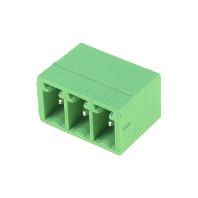 Regletă Conexiuni Deconectabilă 3,81mm 3 Piste Drept Tată | Electronic-mag.ro | Componente Electronice
