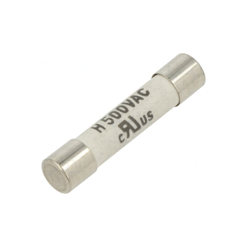 Siguranță Întârziere 6,3A 500VAC 400VDC Cupru SHT | Electronic-mag.ro | Componente Electronice