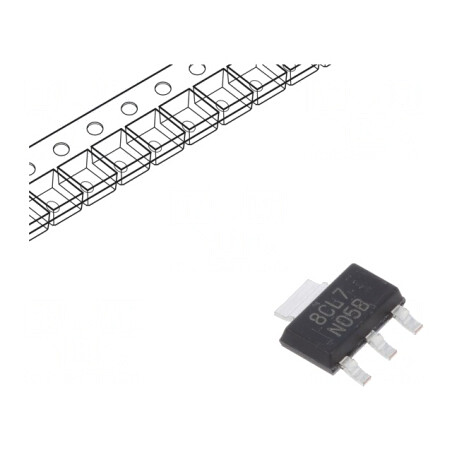 Stabilizator de Tensiune LDO 3,3V 0,8A SOT223 | Electronic-mag.ro | Componente Electronice