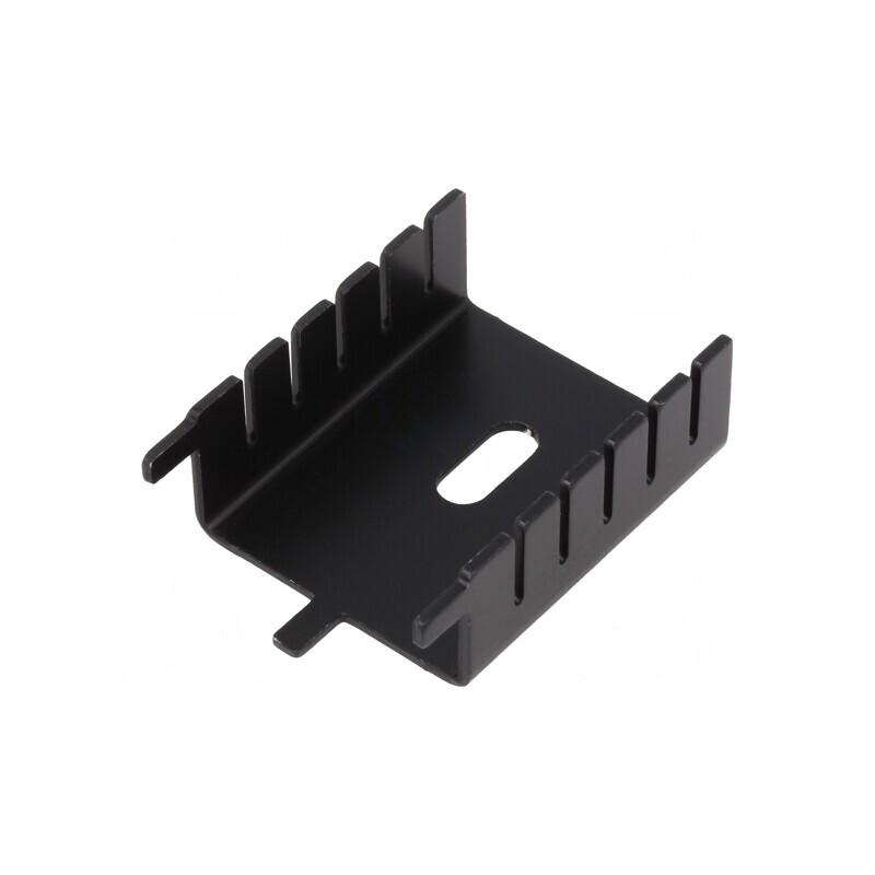 Radiator Extrudat Negru TO220 30mm x 25,4mm x 12,7mm | Electronic-mag.ro | Componente Electronice