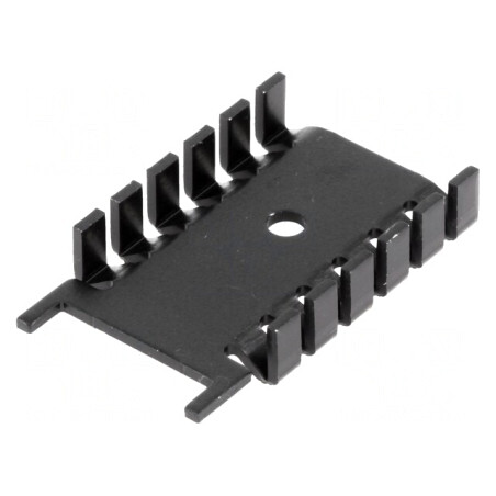 Radiator Presat Aluminiu 35.6x22x6.7mm 21K/W | Electronic-mag.ro | Componente Electronice