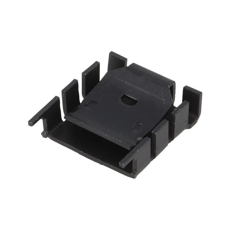 Radiator Presat Negru 25.4x25x8.3mm TO218 TO220 | Electronic-mag.ro | Componente Electronice Radiator Presat Negru 25.4x25x8.3mm TO218 TO220 | Electronic-mag.ro | Componente Electronice