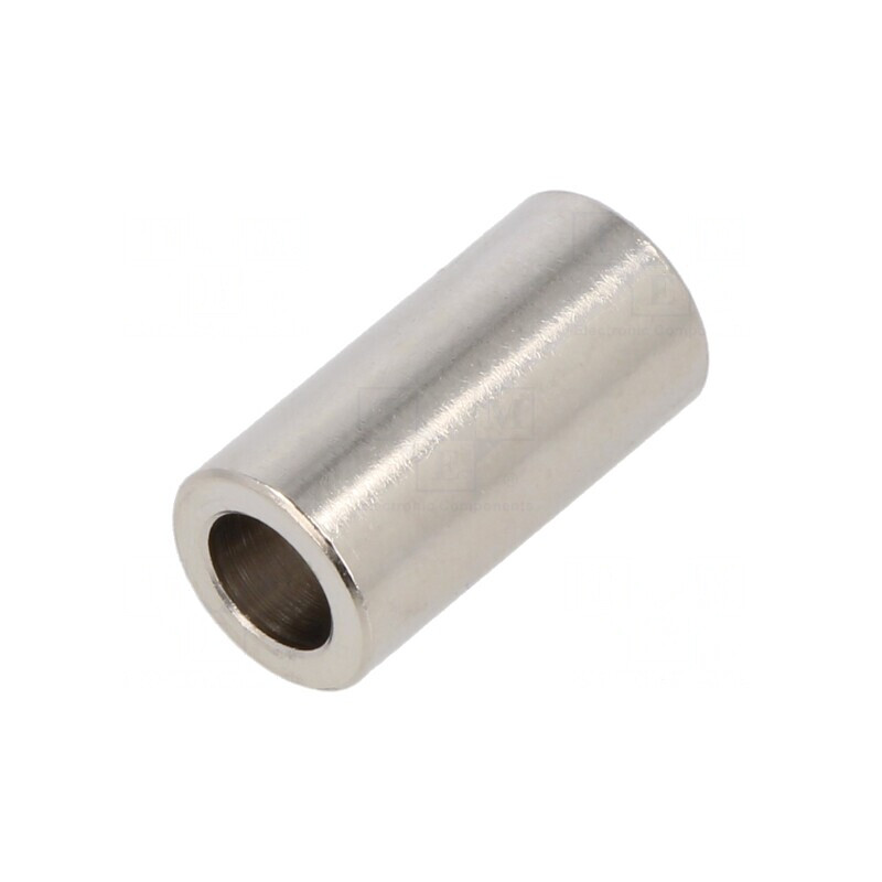 Manşon Distanţier 20mm Alamă Nichel 10mm | Electronic-mag.ro | Componente Electronice