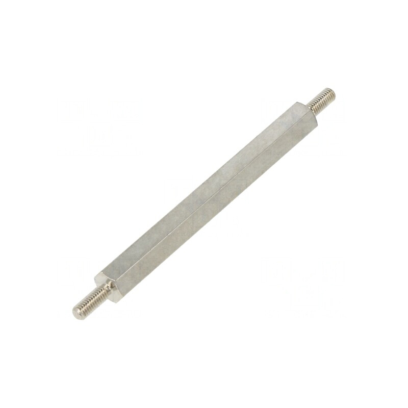 Piuliţă distanţieră filetată M3 hexagonală 55mm | Electronic-mag.ro | Componente Electronice