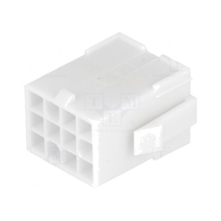 Mufă Tată Mini Universal MATE-N-LOK 4,14mm 600V | Electronic-mag.ro | Componente Electronice
