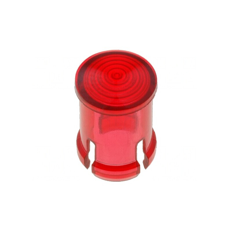 Lentilă LED Rotundă Roșie 5mm | Electronic-mag.ro | Componente Electronice