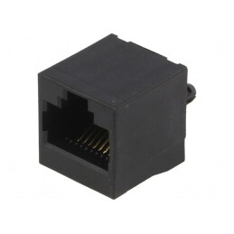 Soclu RJ45 8P8C pentru PCB THT Drept | Electronic-mag.ro | Componente Electronice