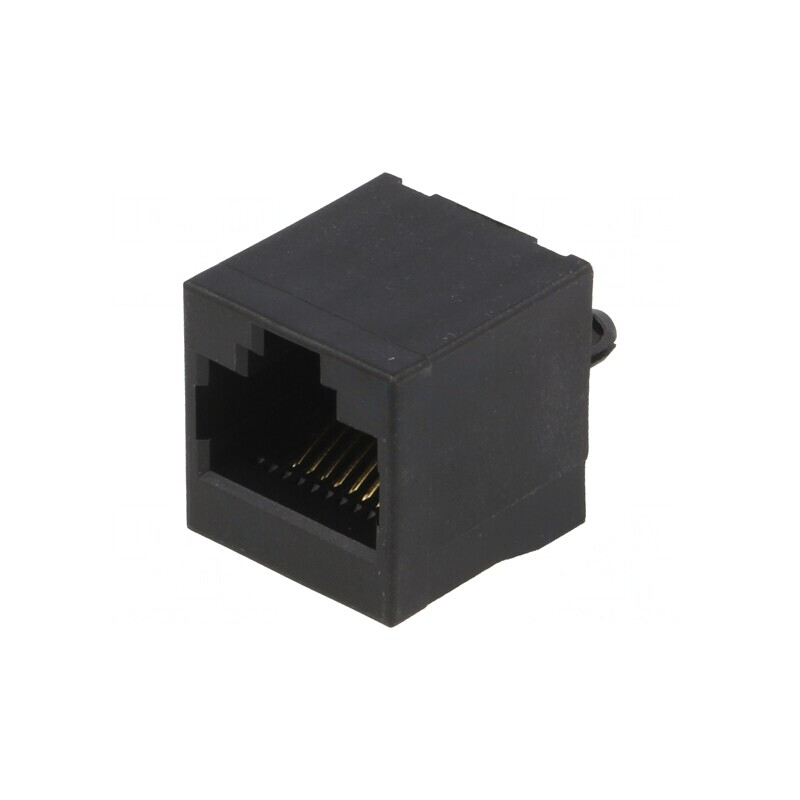 Soclu RJ45 8P8C pentru PCB THT Drept | Electronic-mag.ro | Componente Electronice