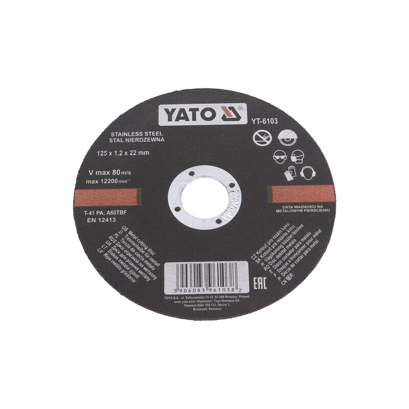 Disc de Tăiere 125mm 22mm 1,2mm | Electronic-mag.ro | Componente Electronice