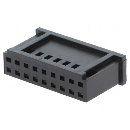 AMPMODU II Dual Row 18 Position Connector | Electronic-mag.ro | Componente Electronice