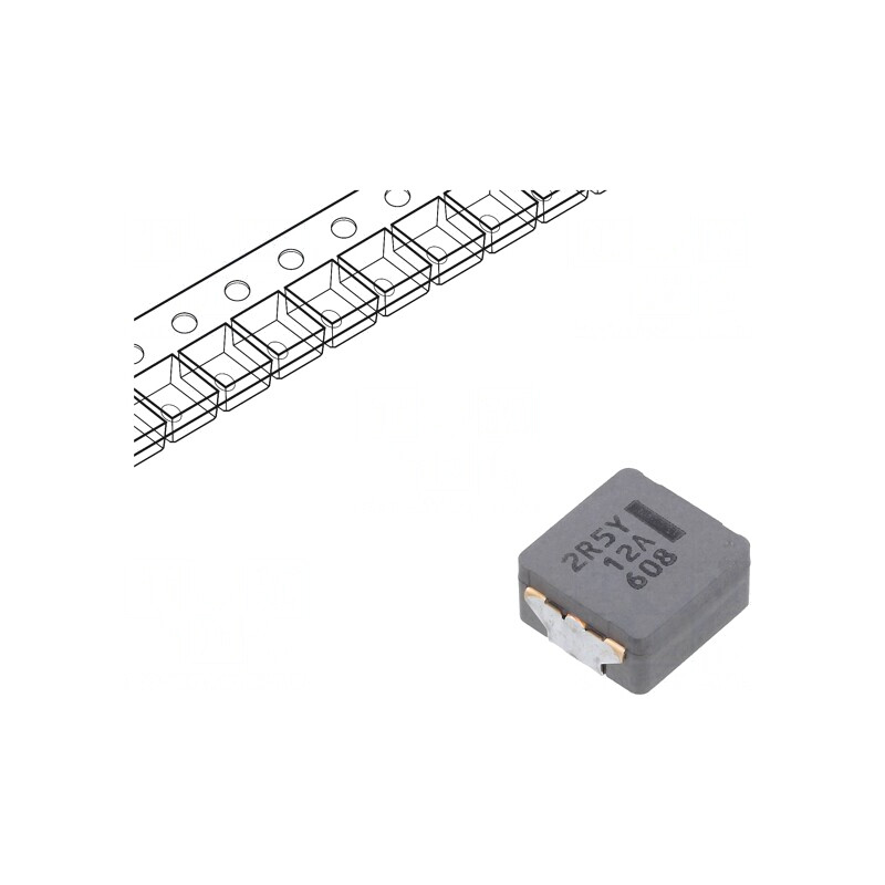 Inductor SMD 2.5uH 27.2A 5.3mΩ ±20% 10.7x10x5.4mm | Electronic-mag.ro | Componente Electronice Inductor SMD 2.5uH 27.2A 5.3mΩ ±20% 10.7x10x5.4mm | Electronic-mag.ro | Componente Electronice