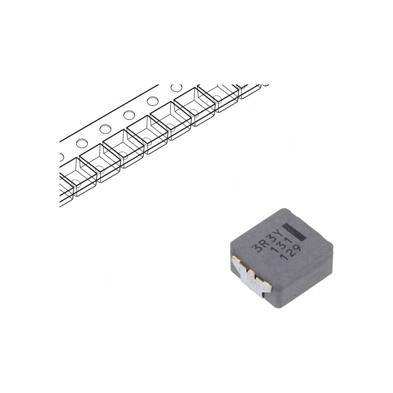 Inductor SMD 3.3uH 22.7A 7.1mΩ ±20% 10.7x10x5.4mm | Electronic-mag.ro | Componente Electronice