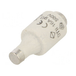 Siguranță gG Întârziată 16A 500V DII | Electronic-mag.ro | Componente Electronice