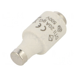 Siguranță gG 20A 500VAC DII | Electronic-mag.ro | Componente Electronice