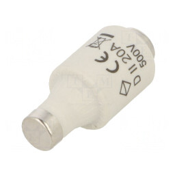 Siguranță gG Ardere Rapidă 20A 500VAC DII | Electronic-mag.ro | Componente Electronice