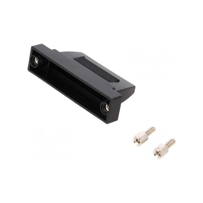 Carcasă pentru conectori D-Sub drept cu fixare prin rotire | Electronic-mag.ro | Componente Electronice